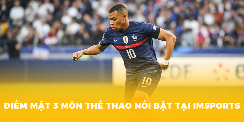 Giới Thiệu Sảnh IMSports - Sân Chơi Uy Tín Của Cao Thủ 2025 3 Điểm mặt 3 môn thể thao nổi bật tại sảnh IMSports
